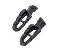 DIQXLGS Accessori pedane piedi anteriori e posteriori moto Per Ducati Per Multistrada 950 1200 1260 Per Hypermotard 821(NERO,No Cover)