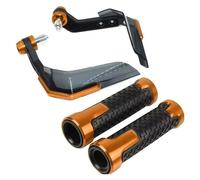 DIQXLGS Accessori Per Moto Paramani Parabrezza Manubrio Per PIAGGIO MP3 300 400 500(Arancia,1 paio)