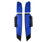 DIQXLGS Accessori Per Pedane Per Moto Solette Per Scooter Tappetino Per Poggiapiedi Per Forza300 Per Forza350 2018 2019 2020 2021 2022 2023(Blu)