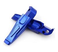 DIQXLGS Accessori Poggiapiedi Posteriori Passeggero Moto Per Yamaha Per Tmax530 Per Tmax500 Per T-MAX 530 500 Sx Dx(Blu)