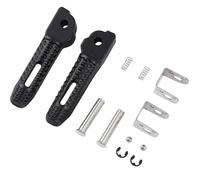 DIQXLGS Accessorio Poggiapiedi Posteriori per Motocicletta Per HP4 K42 M1000 RR K66 S 1000 R K47 K63 S1000 RR Per NineT Per Scrambler(NERO)