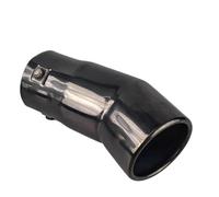 DIQXLGS Adatto Per N&issan Per X-Trail Marmitta Per Auto A Gomito Da 70 Mm Terminale Di Scarico Per Auto In Acciaio Inossidabile(NERO)