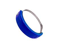 DIQXLGS Anello Antigoccia Universale Per Scarico Moto Fuoristrada Di Protezione Per Scarico Copertura Antiusura(Blu)