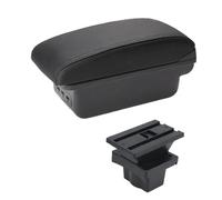 DIQXLGS Box Bracciolo Centrale Per S&koda Per Yeti Per Octavia A5 Contenuto Della Confezione: Box Portaoggetti Bracciolo Con Portabicchieri E Interfaccia USB(B2 linea nera 3USB)