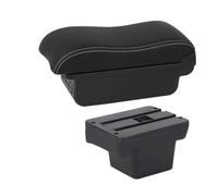 DIQXLGS Box Bracciolo Per VW Per Caddy 5 2024 Dettagli Interni(B white line 3USB)