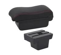 DIQXLGS Box Bracciolo Per VW Per Caddy 5 2024 Dettagli Interni(Una linea rossa NON USB)