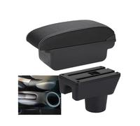 DIQXLGS Bracciolo Auto Per Peugeot 108 2017 2018 2019 Scatola Bracciolo Parti Retrofit Scatola Riporlo Accessori Auto(C3 Nero bianco SENZA USB)