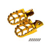 DIQXLGS CNC Aluminum Foot Pegs Rest Footpegs Electric Motorcycle Per SurRon Per Sur-Ron Per Light Bee X S Per Talaria(Oro)