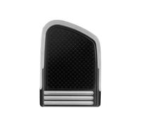 DIQXLGS Copripedale CNC Piccolo Pedale Freno Motocicletta Copertura Cromo Nero Per Harley Per Softail Per FLSB Per Breakout FXBR FXBRS 2018 2019 2020(Argento)