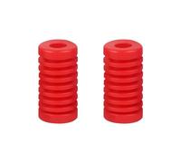 DIQXLGS Copripedale Universale In Gomma Per Leva Del Cambio Per CB1300 CB400 CBR600RR CBR900 1000 CBR400 NC23 NC29 VFR400 NC30(ROSSO,1 paio)