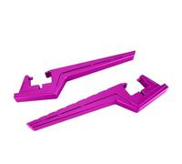 DIQXLGS Estensioni Pedane Passeggero Pedane Estese Accessori Dirt Bike Motocross Per CRF230F CRF250X CRF150F CRF150R(Viola)
