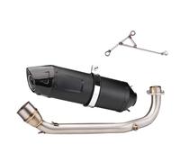 DIQXLGS Kit Di Aggiornamento Per Tubo Di Scarico Slip-on Semi-blu Per Moto Accessori Modificati Per HUSKY ADV 150(Style F)