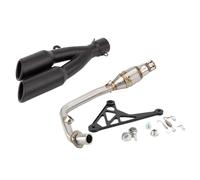 DIQXLGS Marmitta Di Scarico Completa Per Moto Escape Per Piaggio Per Vespa Per Sprint 125/150 Per Primavera 125/150 2017 2018 2019 2020 2021 2022(Stile B)