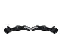 DIQXLGS Modello Adatto Per Kawasaki ZX-6R Motocicletta Labbro Anteriore Spoiler Ala Parafango Ala Anteriore Piccola Ala Accessori Di Modifica(Nero brillante)
