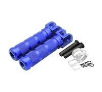 DIQXLGS Moto Pedale Posteriore In Alluminio CNC Per CB650F CB50R CB 125R 250R 300R CBR 250RR CB1300SF CB1100 RS SX CBF 1000F VFR 1200(Blu)