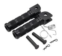 DIQXLGS Moto Pedale Posteriore In Alluminio CNC Per CB650F CB50R CB 125R 250R 300R CBR 250RR CB1300SF CB1100 RS SX CBF 1000F VFR 1200(NERO)