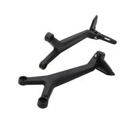 DIQXLGS Motociclo Poggiapiedi Posteriori Passeggero Kit Completo Per Trident 660 Per TRIDENT660 2021 2022 2023 2024 2025(NERO)