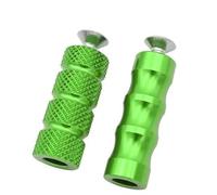 DIQXLGS Pedale Moto CNC Universale M6 Racing Leva Cambio Poggiapiedi Freno(Verde)