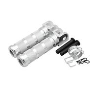 DIQXLGS Pedale Moto Poggiapiedi Poggiapiedi Per CB50R CB125R B250R CB300R CB1100 RS SX CB1300SF CB600F CB900F VFR1200(Argento)