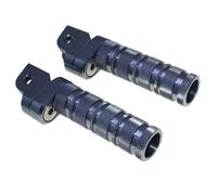 DIQXLGS Pedali Moto CNC Poggiapiedi Poggiapiedi Per CB CBR 125R 250R 300R 400R 500R CB125R CB250 CB300 CB400 CBR250 CBR125(Argento)