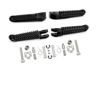 DIQXLGS Pedali Pilota Passeggero Racing Poggiapiedi Anteriore Posteriore Ricambi Moto Per YAMAHA YZF-R1 R1M R1S R6 R1LE V-Max 1700 GP60(Footpeg Set)