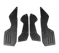 DIQXLGS Pedalina Moto Scalini Poggiapiedi Antiscivolo Piastra Per Y&amaha NMAX125 NMAX155 Per NMAX 125 155(NERO)