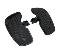 DIQXLGS Pedana Guidatore Poggiapiedi Passeggero Per Harley Per Softail Per Slim Low Bob Fat Boy Per Breakout Per Deluxe FLDE FXLR FLFB FXFBS(NERO)