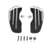 DIQXLGS Pedana Piedi Anteriore Posteriore Pedale Ampio Poggiapiedi Per Indian Per Scout Per Sixty Per Rogue Per Twenty Per Bobber(Cromo,Driver)