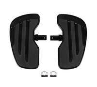 DIQXLGS Pedana Piedi Anteriore Posteriore Pedale Ampio Poggiapiedi Per Indian Per Scout Per Sixty Per Rogue Per Twenty Per Bobber(NERO,Passeggeri)