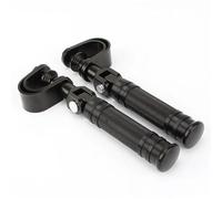 DIQXLGS Pedane 25MM 32MM Fascette O-Ring per Barre Paracadute Per Harley Per Touring Per Dyna Per Softail(NERO,Cromo)