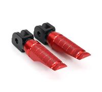 DIQXLGS Pedane Anteriori Moto Poggiapiedi Pedali Per YAMAHA XSR700 XSR900 MT-07 MT 07 Per TRACER GT MT-09 MT09 SP MT 09(ROSSO,XSR)