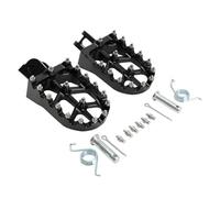DIQXLGS Pedane CNC Accessori Moto Pedale Per Piedi Poggiapiedi Supporti Per MSX125 Per GROM125 Per MSX Per GROM Per MONKEY 125 (NERO)