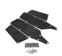DIQXLGS Pedane Moto Pedane Appoggiapiedi Pedale Anteriore e Posteriore Poggiapiedi Pedana Scalino Per KYMCO AK550 AK 550 2017-2020(NERO)