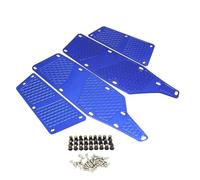 DIQXLGS Pedane Moto Pedane Appoggiapiedi Pedale Anteriore e Posteriore Poggiapiedi Pedana Scalino Per KYMCO AK550 AK 550 2017-2020(Blu)