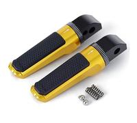 DIQXLGS Pedane Passeggero Posteriore Per Triumph Per Daytona 675 2009-2017 675R Per Bonneville T100 120 Per Scrambler 1200XC(Oro)