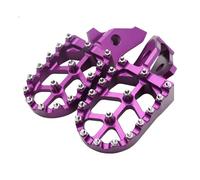 DIQXLGS Peg Per Moto In Alluminio CNC Staffe Pedane Pedali Per Sur Ron Per Surron Per Ultra Bee UB Moto Cross Elettrica(Viola)