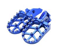 DIQXLGS Peg Per Moto In Alluminio CNC Staffe Pedane Pedali Per Sur Ron Per Surron Per Ultra Bee UB Moto Cross Elettrica(Blu)