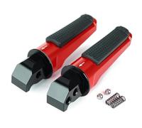 DIQXLGS Peg Posteriori Passeggero Pedali Poggiapiedi Per CB600F Per HORNET CB1000R CBR600F CBR600RR CBR900RR CBR1000RR VTR1000(ROSSO)
