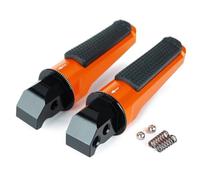 DIQXLGS Peg Posteriori Passeggero Pedali Poggiapiedi Per CB600F Per HORNET CB1000R CBR600F CBR600RR CBR900RR CBR1000RR VTR1000(Arancia)