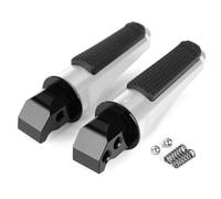 DIQXLGS Peg Posteriori Passeggero Pedali Poggiapiedi Per CB600F Per HORNET CB1000R CBR600F CBR600RR CBR900RR CBR1000RR VTR1000(Argento)