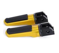 DIQXLGS Pegni Anteriori Adattatori Per Yamaha MT07 MT-07 MT09 MT-09 Per Tracer FZ6 FZ-6 FZ 6 Per Fazer FJR1300A FJR1300AS FJR 1300A/AS(Giallo)
