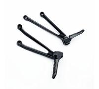 DIQXLGS Pegyni Posteriori Per Motocicletta Nero Cromo Per B&MW S1000RR 2009-2017 2019 2020 2021 2022 Accessori(NERO,2009-2017)