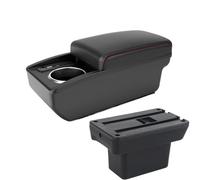 DIQXLGS Per Baojun Per Yep Scatola Bracciolo Auto Accessori Auto Dettagli Interni Scatola Di Stoccaggio Pezzi Retrofit(B1 Red line 6 usb)