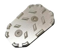 DIQXLGS Per CB 750 Per 500 Per Hornet ABS NX500 CB500X CB500F 2023-2025 Estensione Leva Freno A Piedi Moto Allargapedale(Argento)