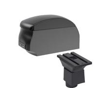 DIQXLGS Per Chery A1 A3 2007 2008 2009 2010 2011 Bracciolo Auto Scatola Di Archiviazione Centrale Con Interfaccia USB(A2 Black single)