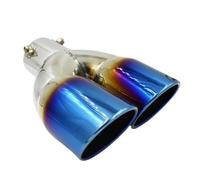 DIQXLGS Per Civic Per 10a Sedan 2016-2018 Copertura Uscita Auto Silenziatore Tubo Terminale Esterno Terminale Scarico In Acciaio Inox