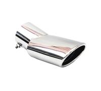 DIQXLGS PER CR-V CRV 2017 2018 2019 2020 2021 Auto Terminale Scarico Posteriore Accessorio Silenziatore Acciaio Inox(Argento)