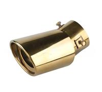 DIQXLGS Per CR-V HR-V 2" Terminale Di Scarico Posteriore Acciaio Inox Nero Universale(Oro)