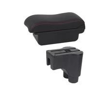 DIQXLGS Per Daihatsu Per Terios 2 Bracciolo Scatola Restyling Interni Portaoggetti Accessori Auto Dettagli Interni(B2 Black red 3 USB)