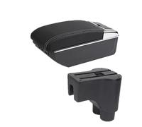 DIQXLGS Per Daihatsu Per Terios 2 Scatola Bracciolo Auto Scatola Di Archiviazione Interna Dedicata Retrofit(D3 linea bianca 7USB)